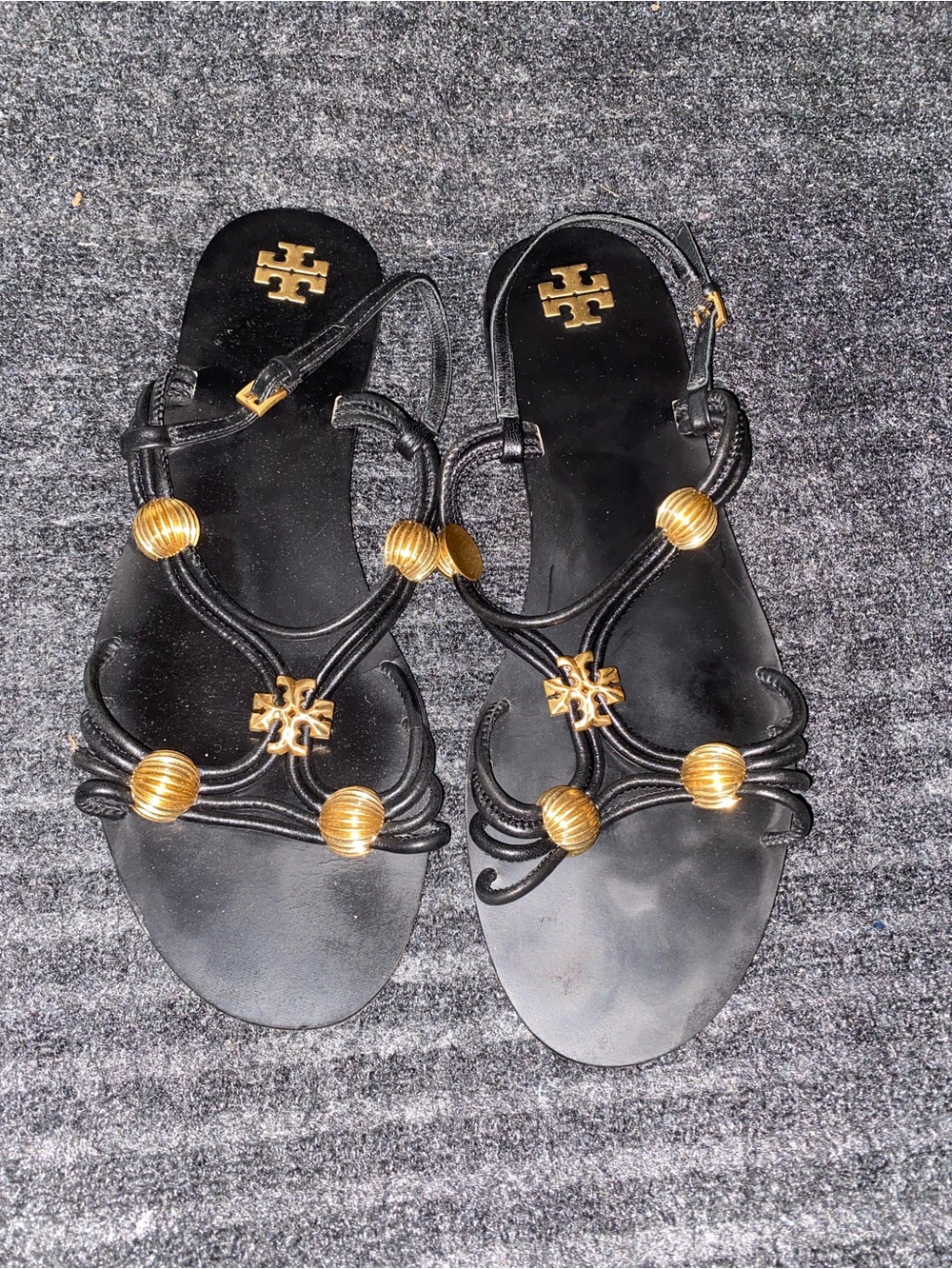Authentic Tory Burch Leather Sandals